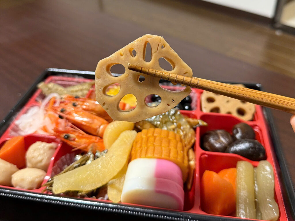 Lotus root from osechi